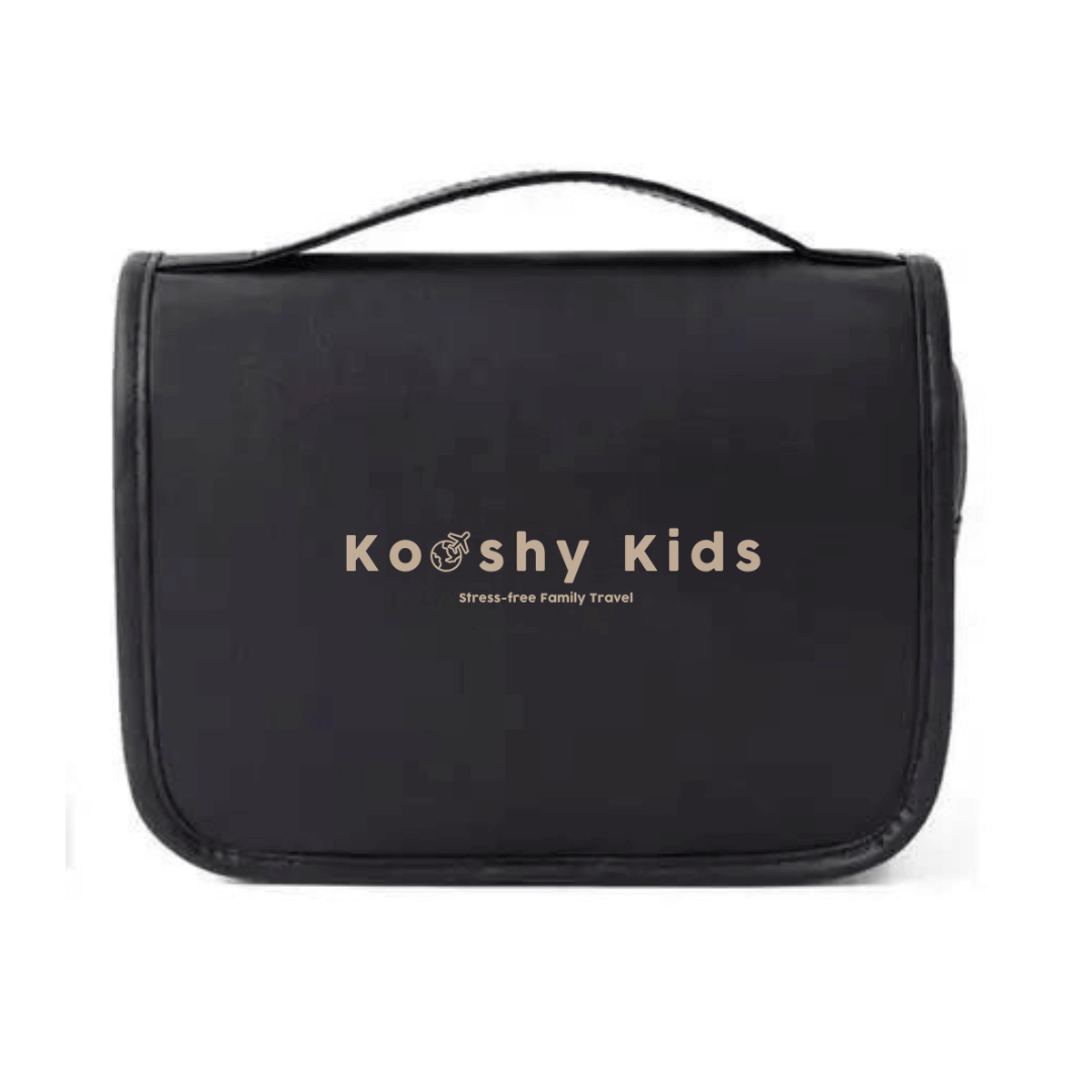 FREE Kooshy Kids Hanging Luxe Leather Cosmetic Bag