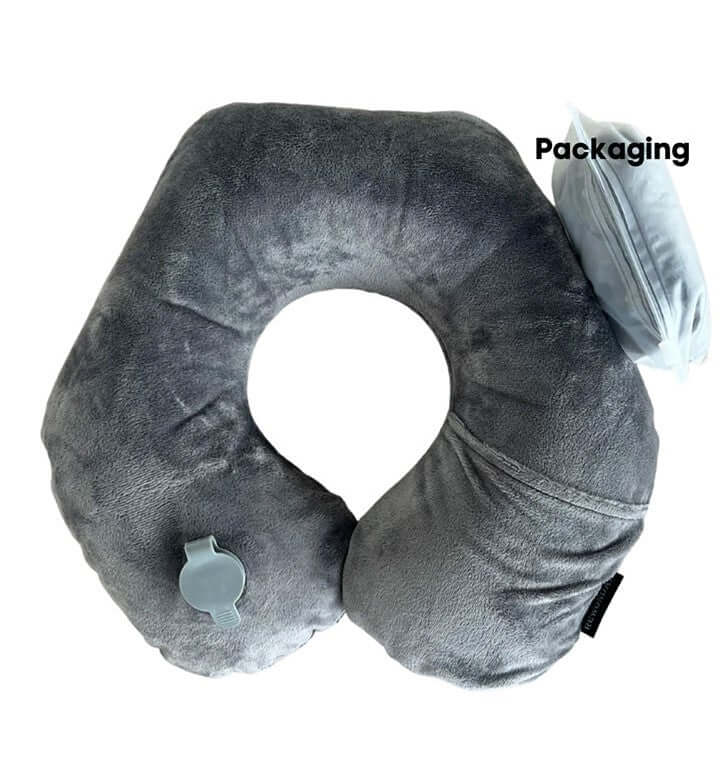 Luxe Inflatable Neck Pillow by Kooshy Kids