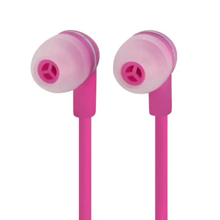Moki Dots Noise Isolation Earphones - Pink