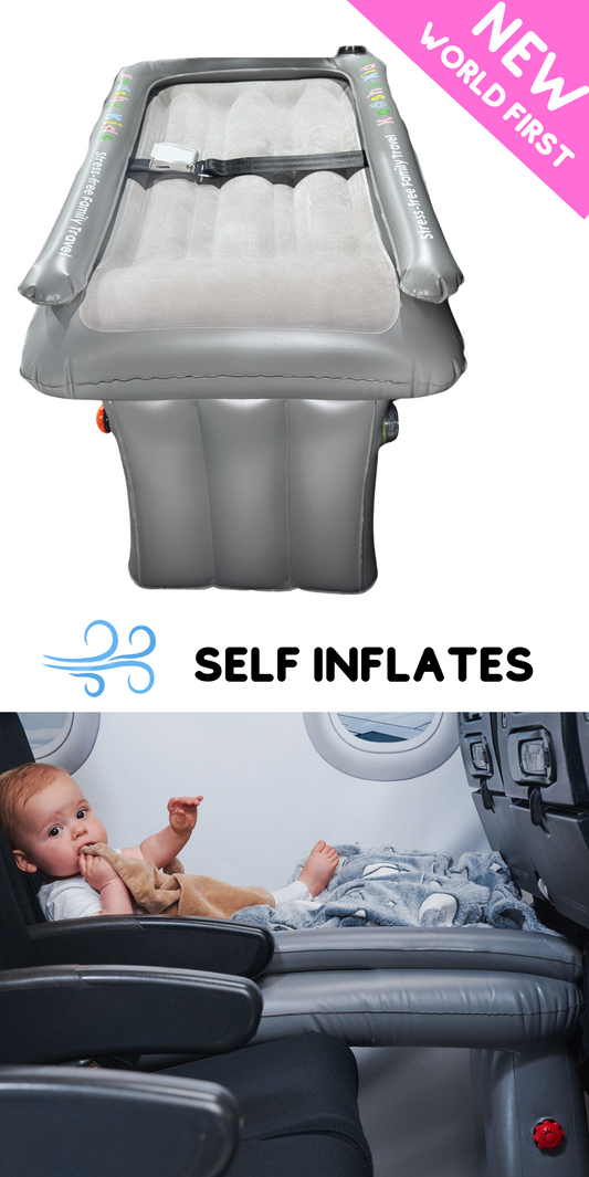 SELF-INFLATING Kooshy Kids Sky Bunk